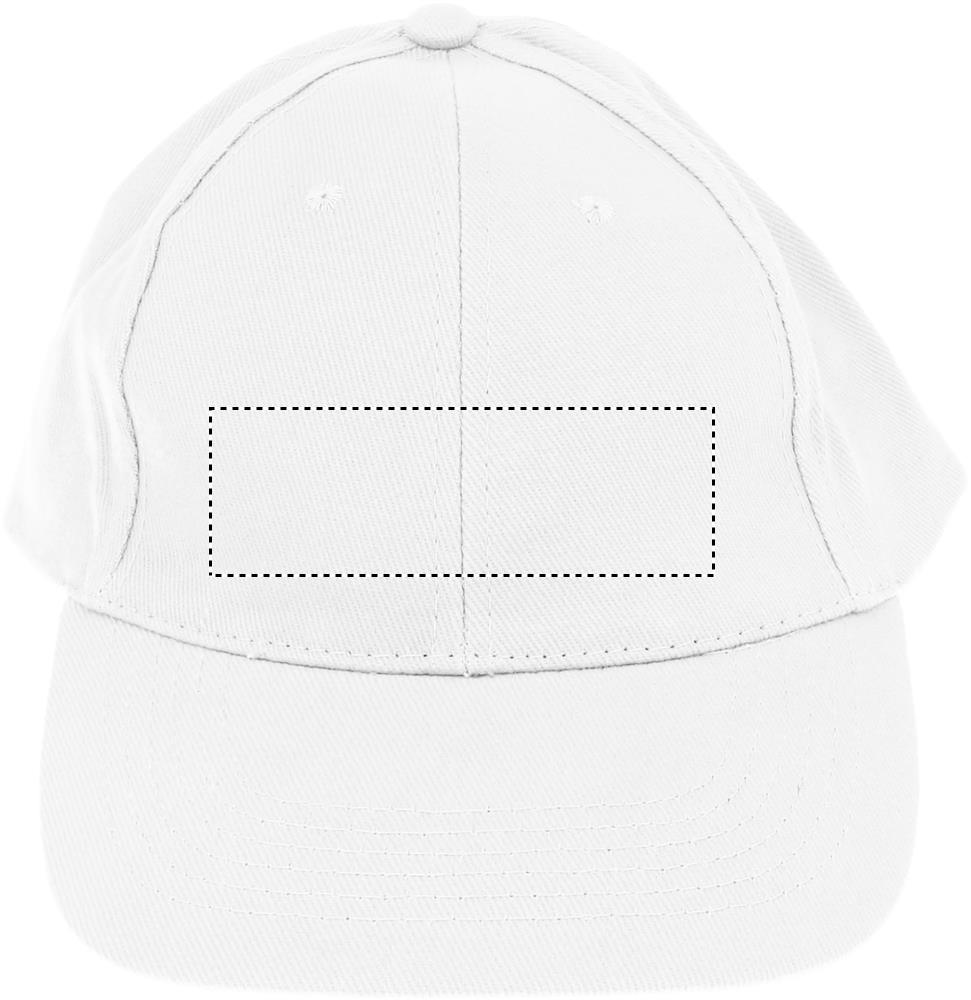 FRONT EMBROIDERY (max 120 x 40 mm)