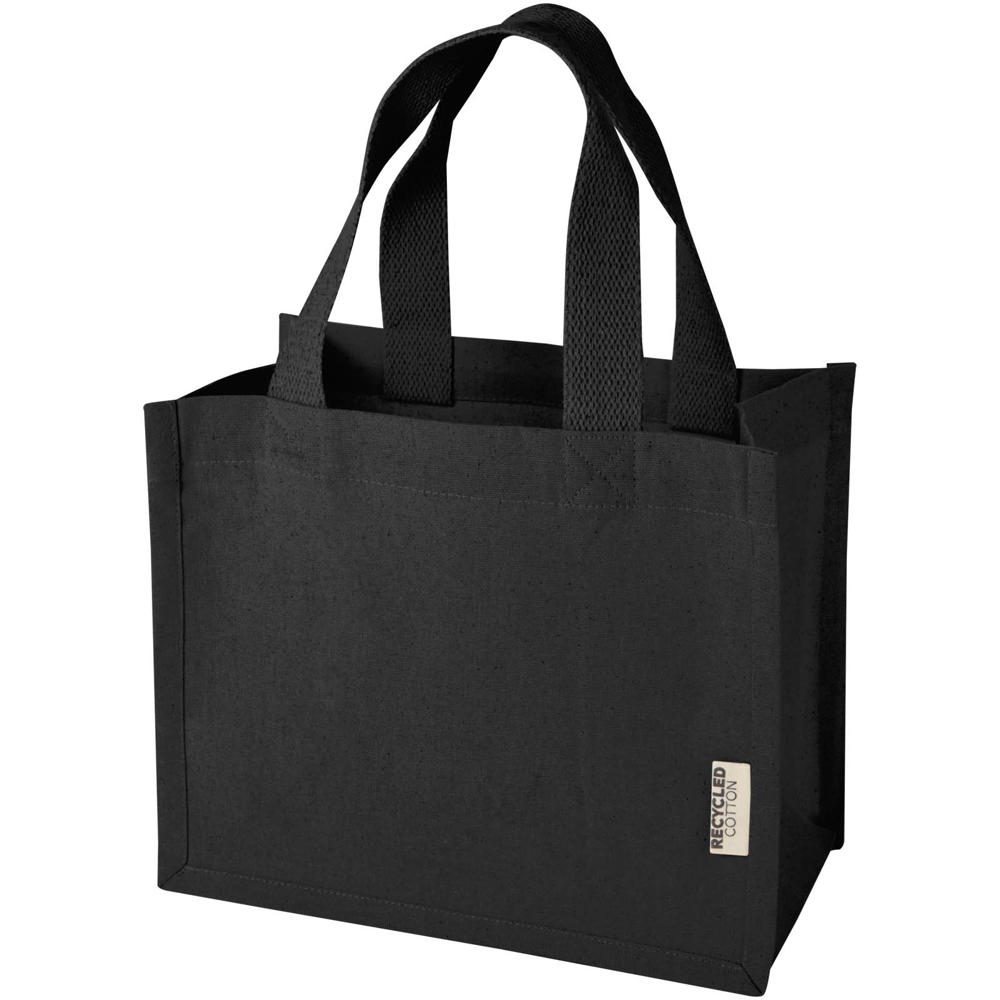 Bild Odessa Mini-Tragetasche mit Bodenfalte aus 220 g/m² GRS Recyclingbaumwolle 9L
