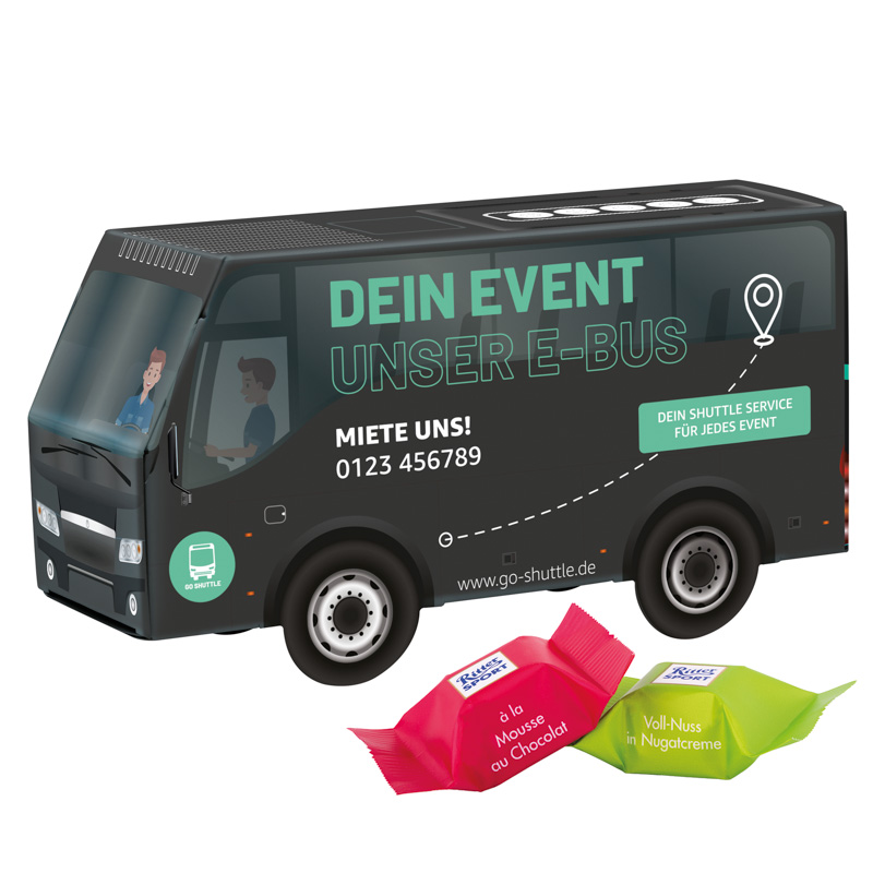 Bild 3D-Präsent Bus, Lorenz Nic Nac's Erdnüsse