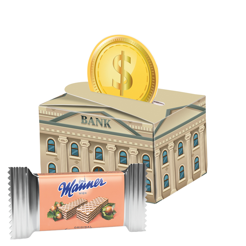Bild Geschenkbox Mini rund, Lindt LINDOR Milchkugeln