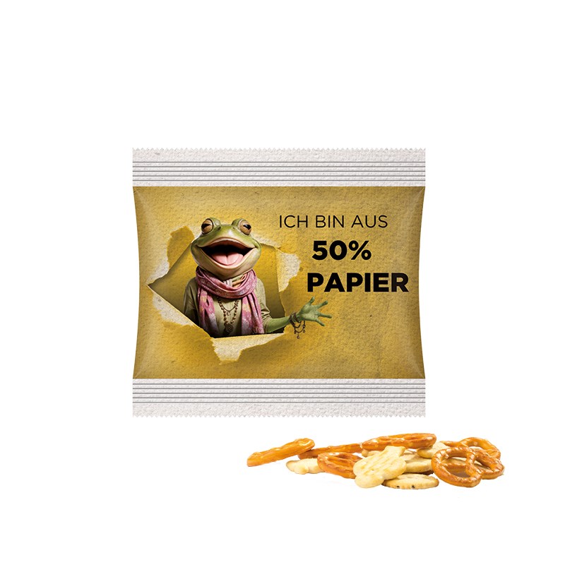 Bild Snack Miditüte, Knabber Mix, kompostierbare Folie