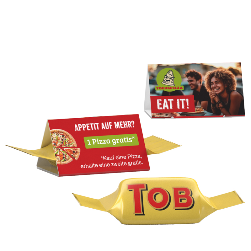 Bild Werbedreieck Mini, Toblerone Tiny 1er