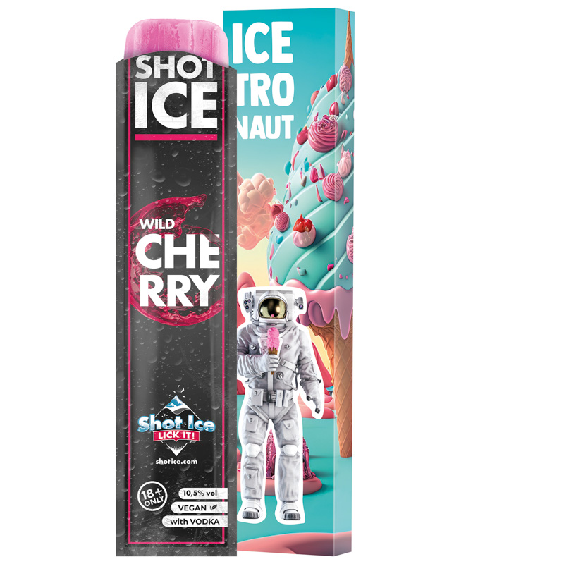Bild Long Box, Shot Ice - Blue Raspberry 10,5% vol.