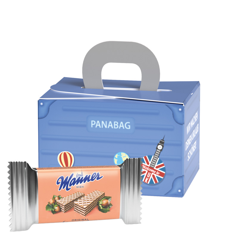 Bild Geschenkbox Mini Koffer, Lindt LINDOR Milchkugeln