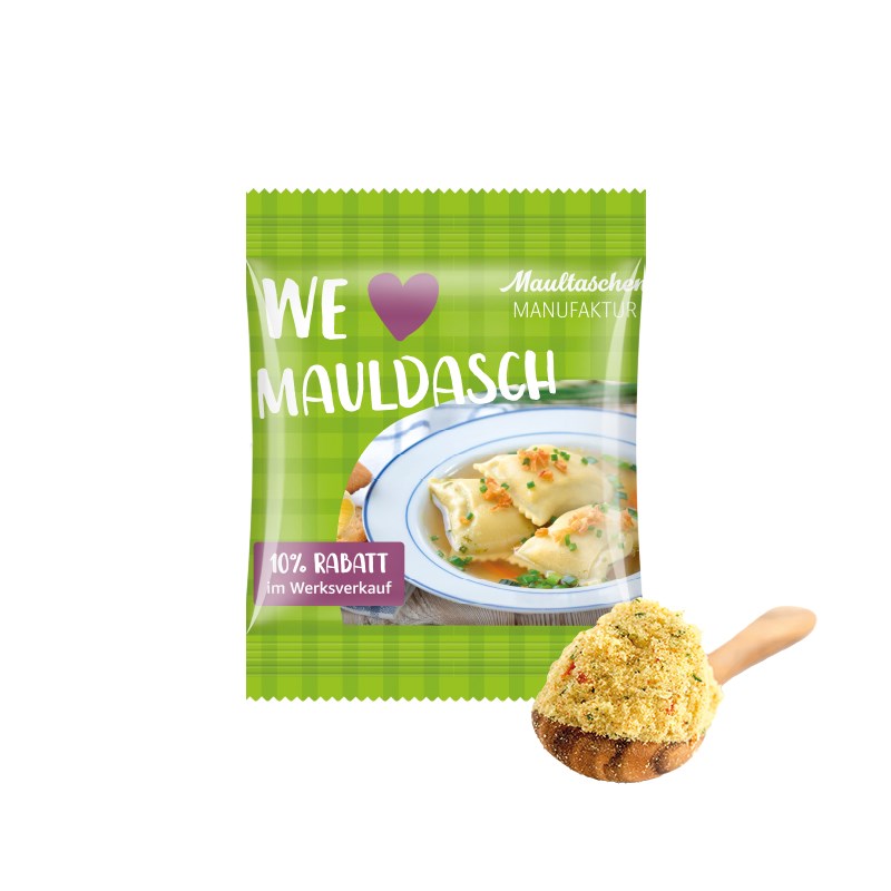 Bild Minitüte, 10 g, kompostierbare Folie weiß, Maistro Meine klare Suppe