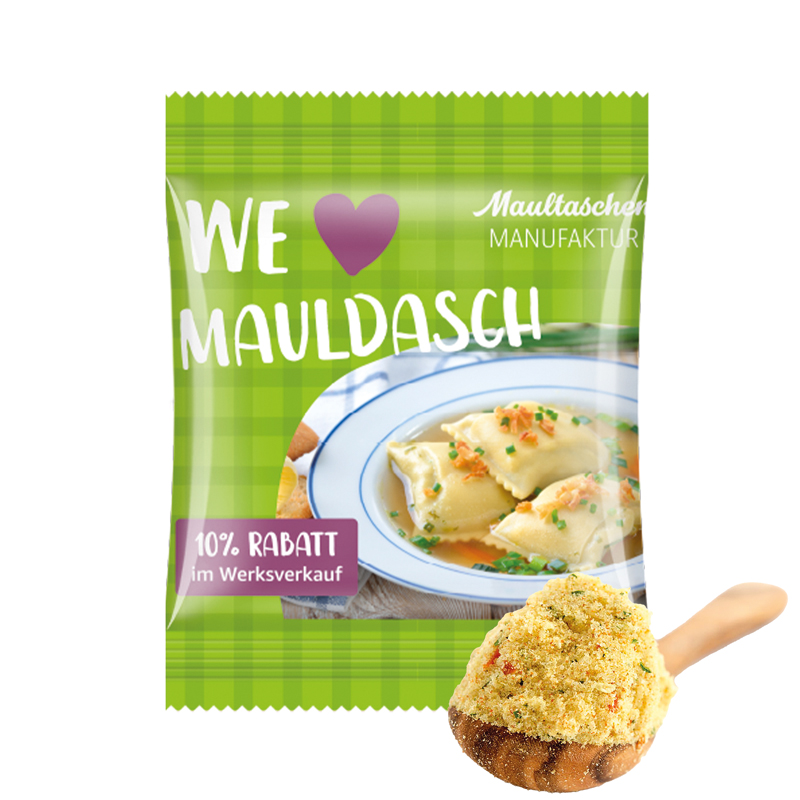 Bild Minitüte 10 g, kompostierbare Folie weiß, Maistro Meine klare Suppe