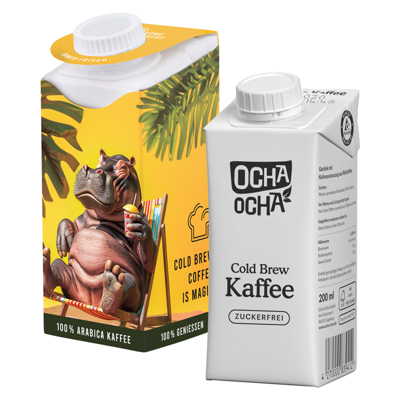 Bild Drink Pack small Ocha-Ocha® schwarzer Kaffee