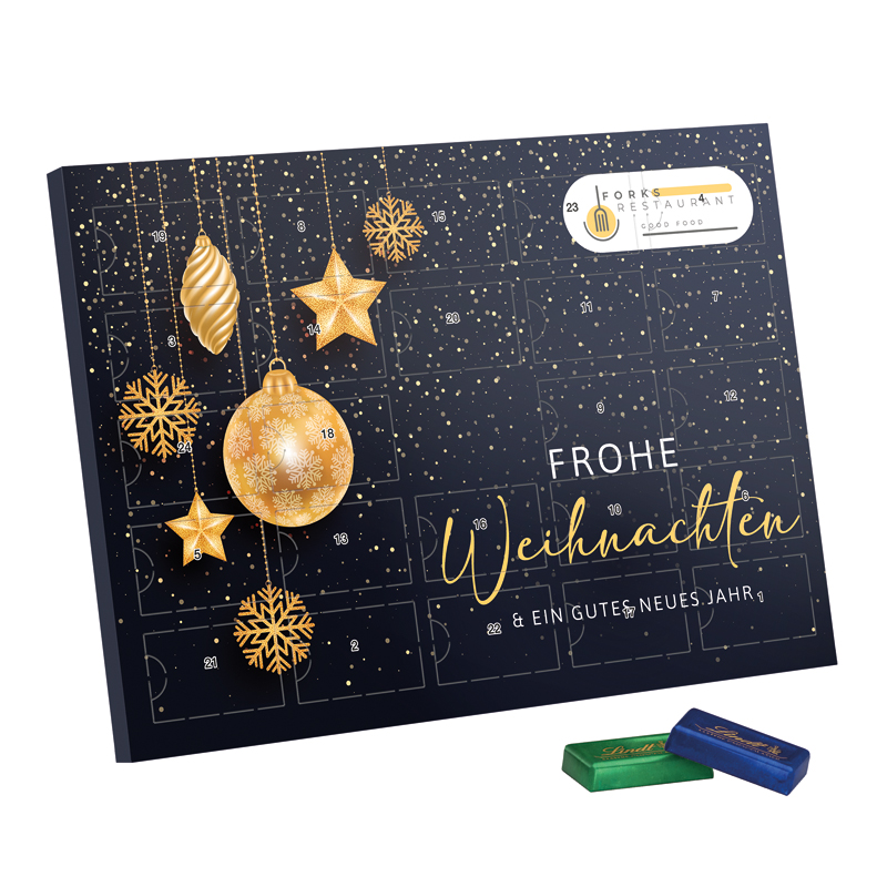 Bild Premium Tisch Adventskalender Sarotti Schokotäfelchen