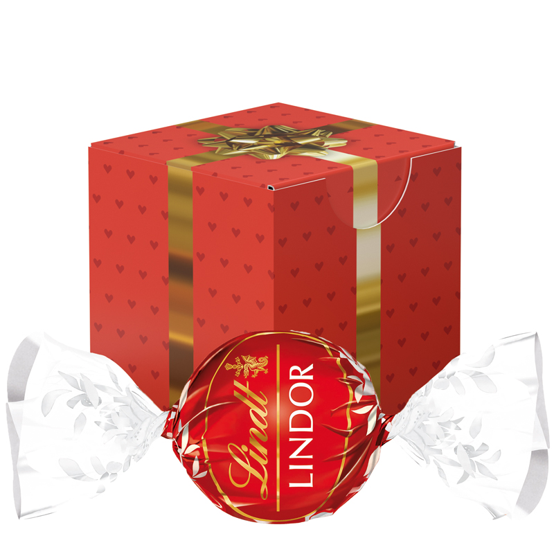 Bild Kleiner Zauberwürfel, Lindt Lindor Kugel