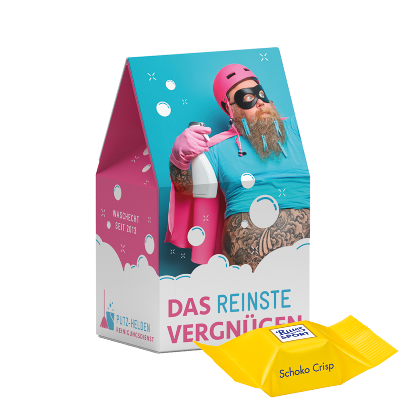 Bild Standbodenbox, Ritter SPORT Schokowürfel Mousse au Chocolate