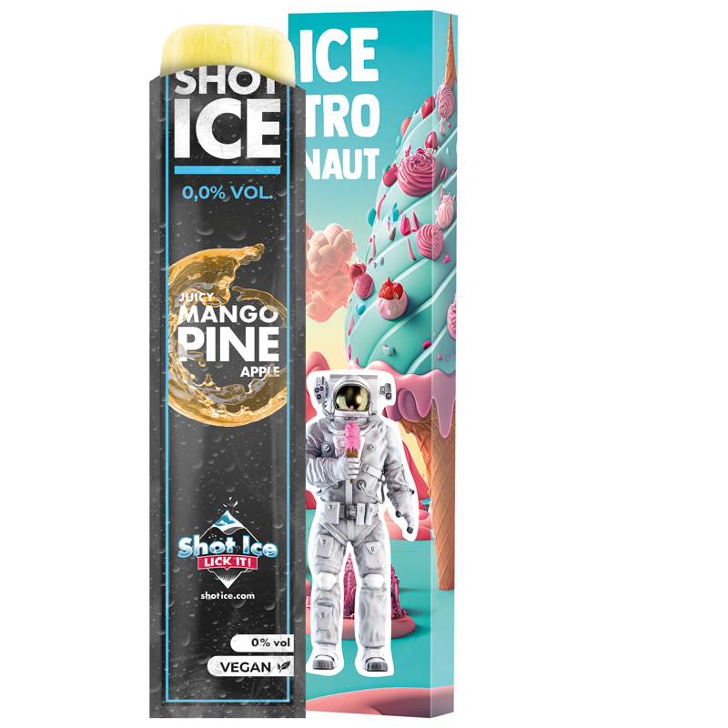 Bild Long Box, Shot Ice - Blue Raspberry 10,5% vol.