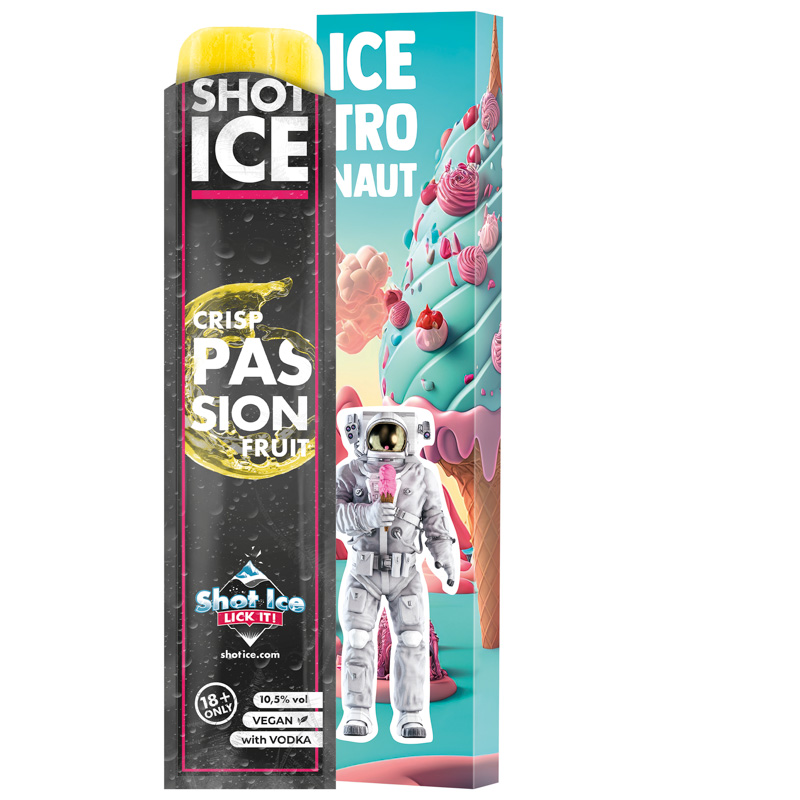 Bild Long Box, Shot Ice - Blue Raspberry 10,5% vol.