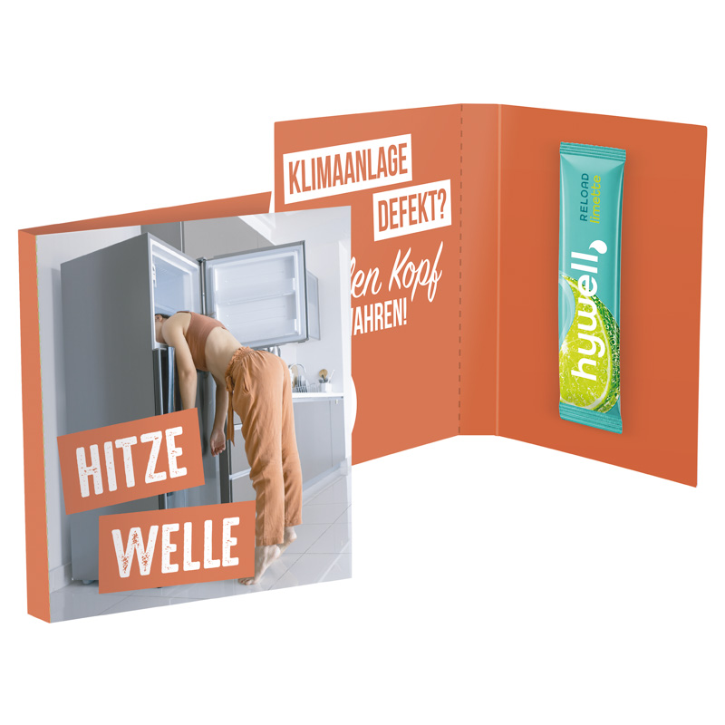 Bild Werbekarte Midi hywell RELOAD Limette