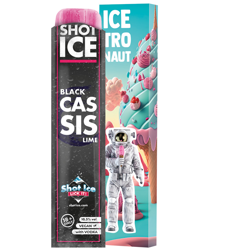 Bild Long Box, Shot Ice - Blue Raspberry 10,5% vol.