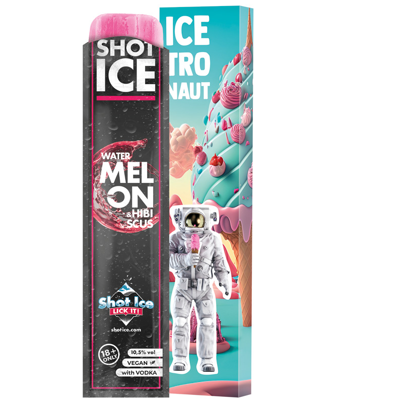 Bild Long Box, Shot Ice - Blue Raspberry 10,5% vol.