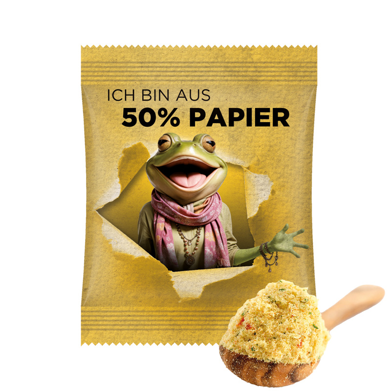 Bild Minitüte 10 g, kompostierbare Folie weiß, Maistro Meine klare Suppe