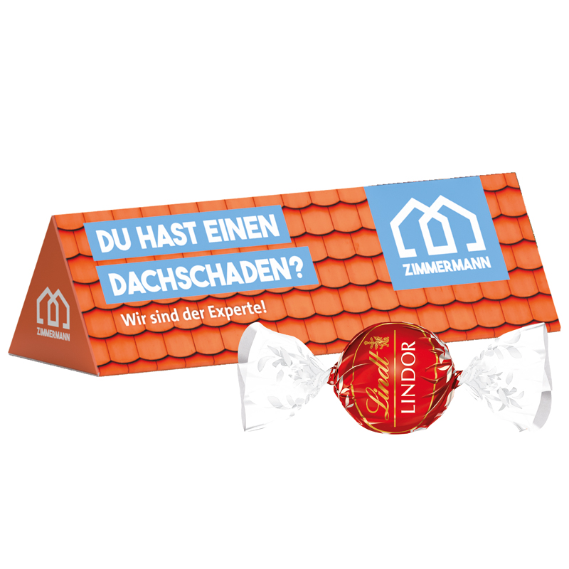 Bild Werbekarte Visitenkartenformat Milka Täfelchen
