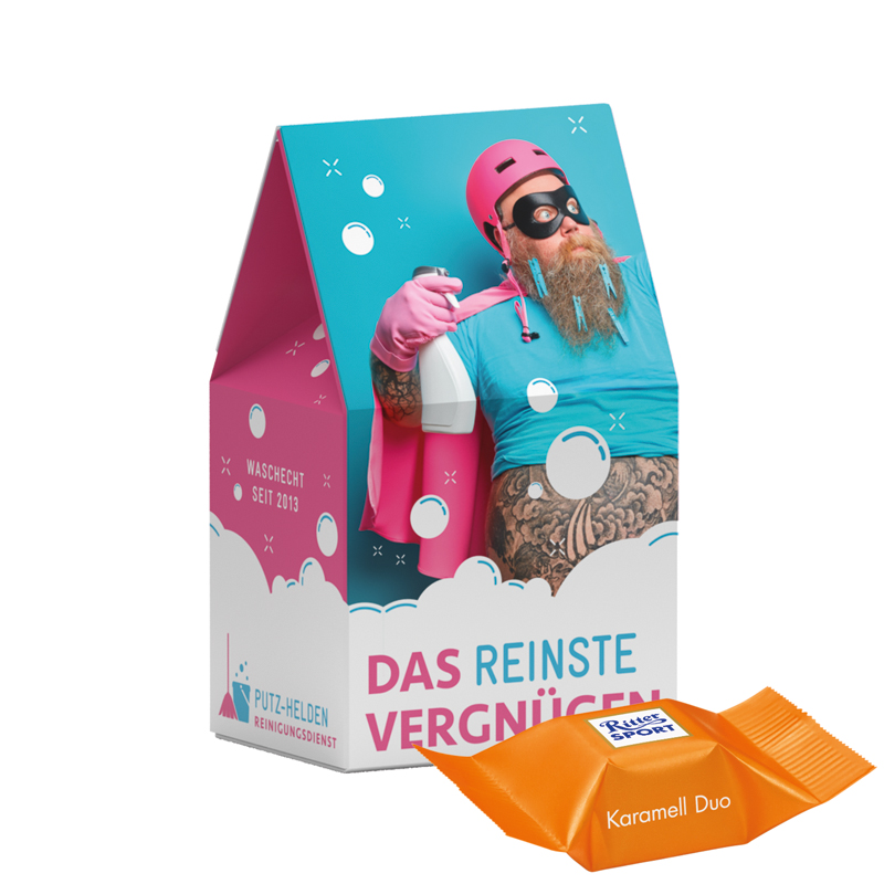 Bild Standbodenbox, Ritter SPORT Schokowürfel Mousse au Chocolate