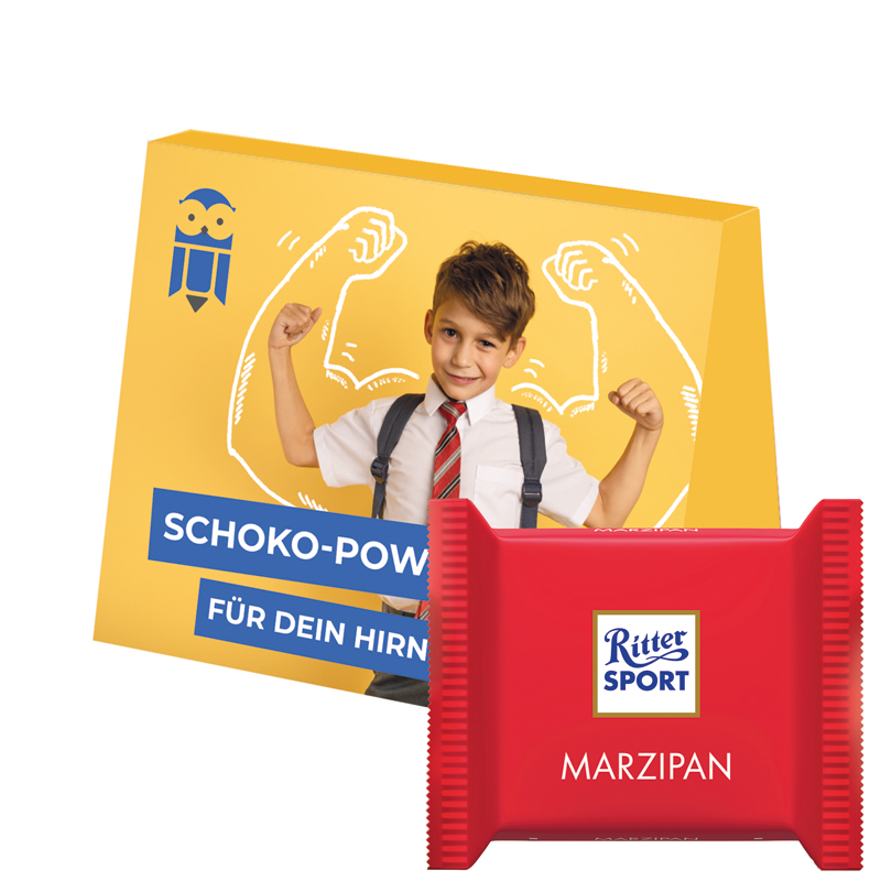 Bild Werbekarte Midi, Ritter SPORT mini Haselnuss