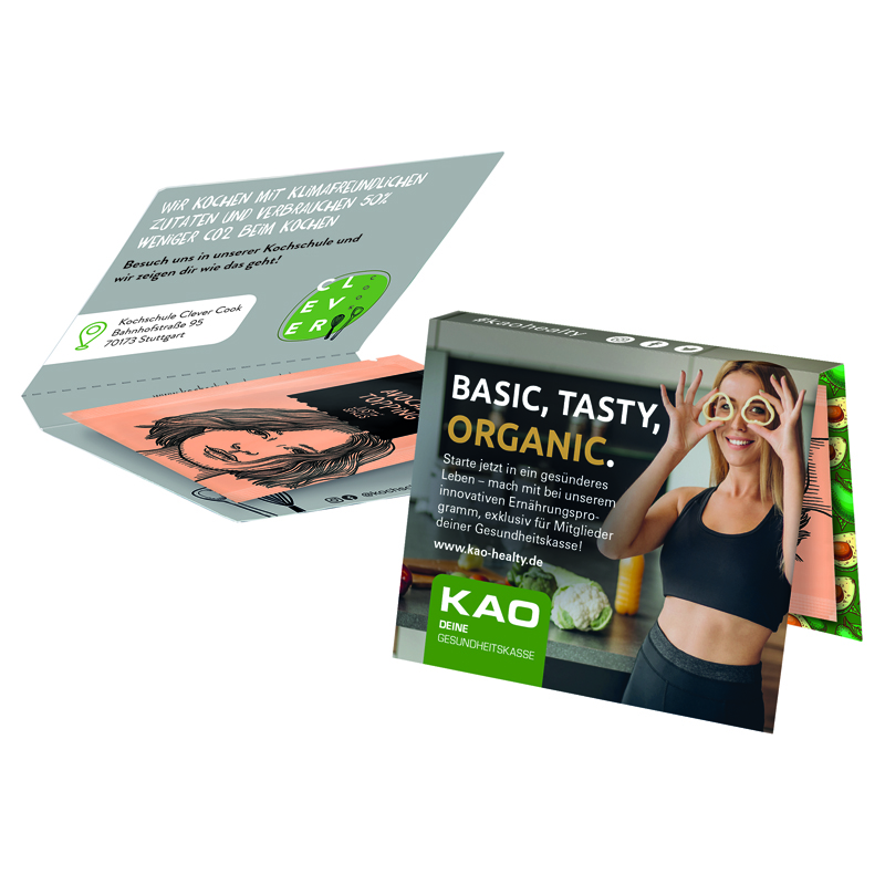 Bild Werbekarte Midi, Just Spices Gewürztütchen Stullen Spice