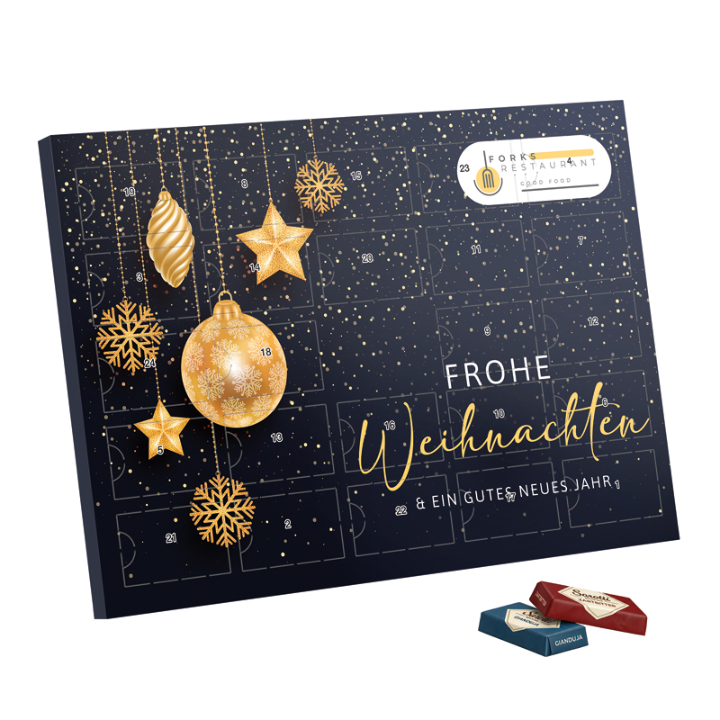 Bild Premium Tisch Adventskalender Sarotti Schokotäfelchen