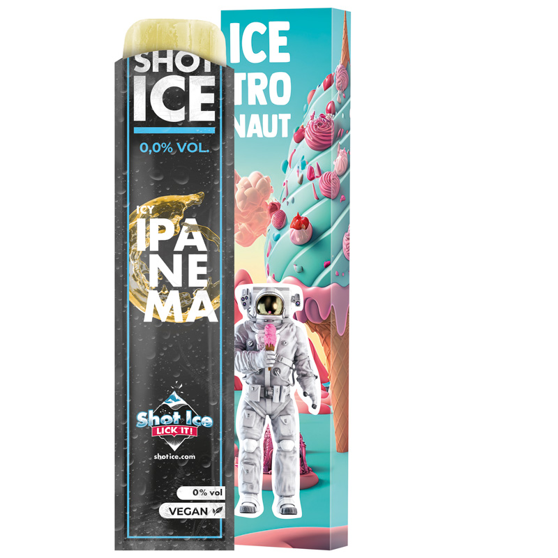 Bild Long Box, Shot Ice - Blue Raspberry 10,5% vol.