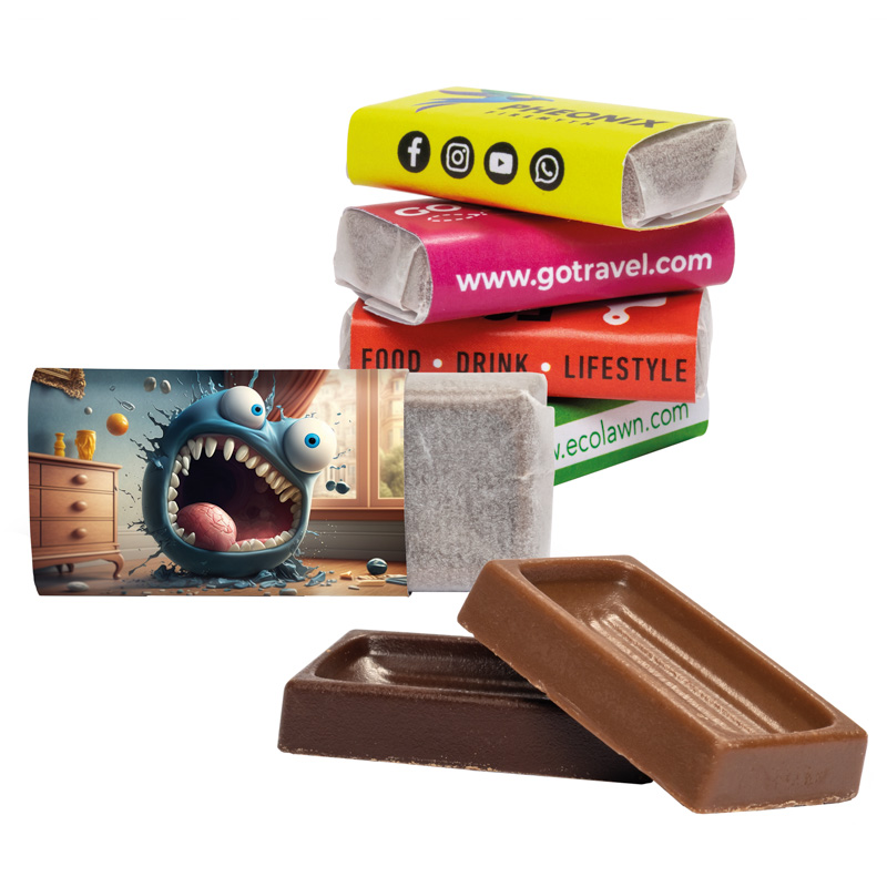 Bild Napolitain in Pergaminpapier, Alpenvollmilch