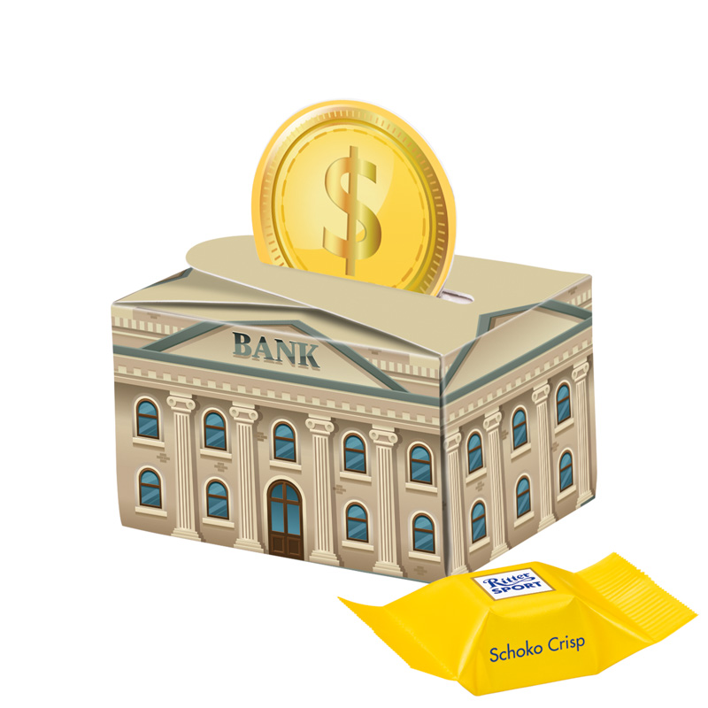 Bild Geschenkbox Mini rund, Lindt LINDOR Milchkugeln