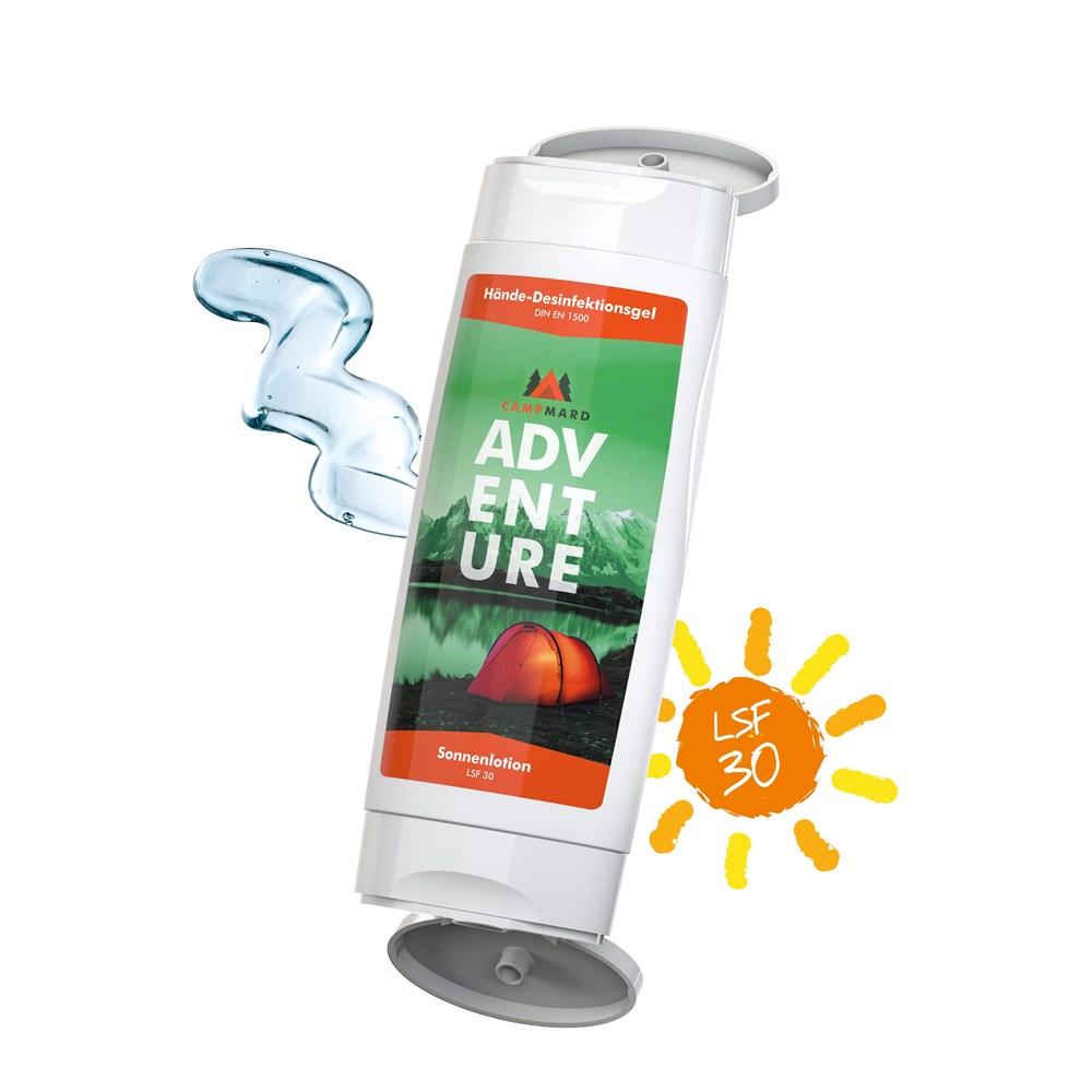 Bild DuoPack Sonnenmilch LSF 30 + Hände-Desinfektionsgel (2 x 50 ml)