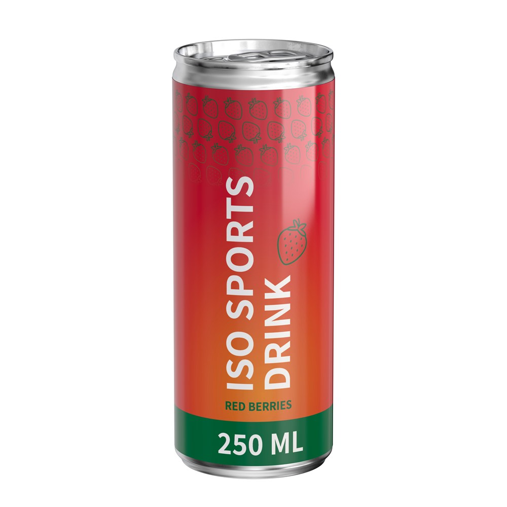 Bild Iso Sports Drink Red Berries, Body Label