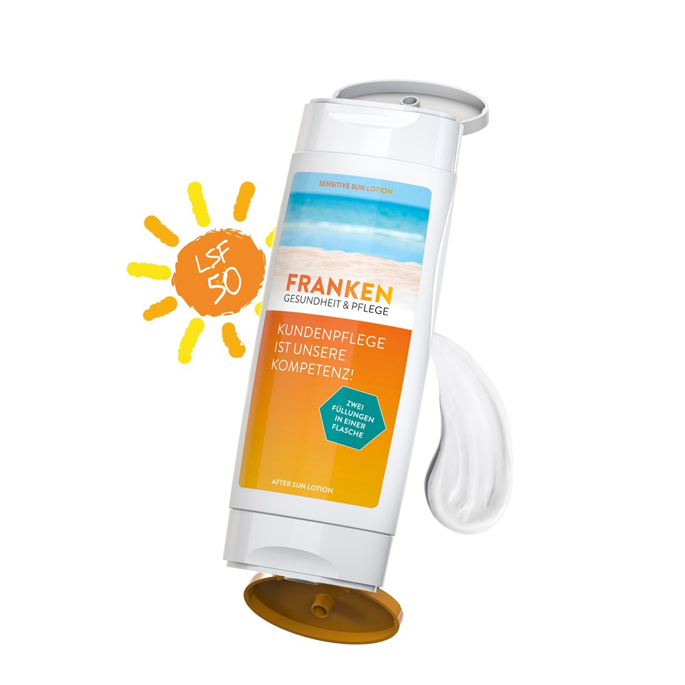 Bild DuoPack Sonnenmilch LSF 50 (sens.) + After Sun Lotion (2x50 ml), BL