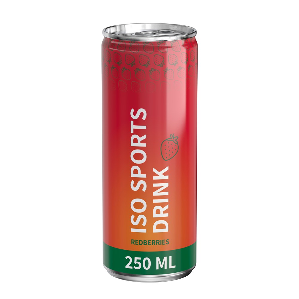 Bild Iso Sports Drink Red Berries, Body Label