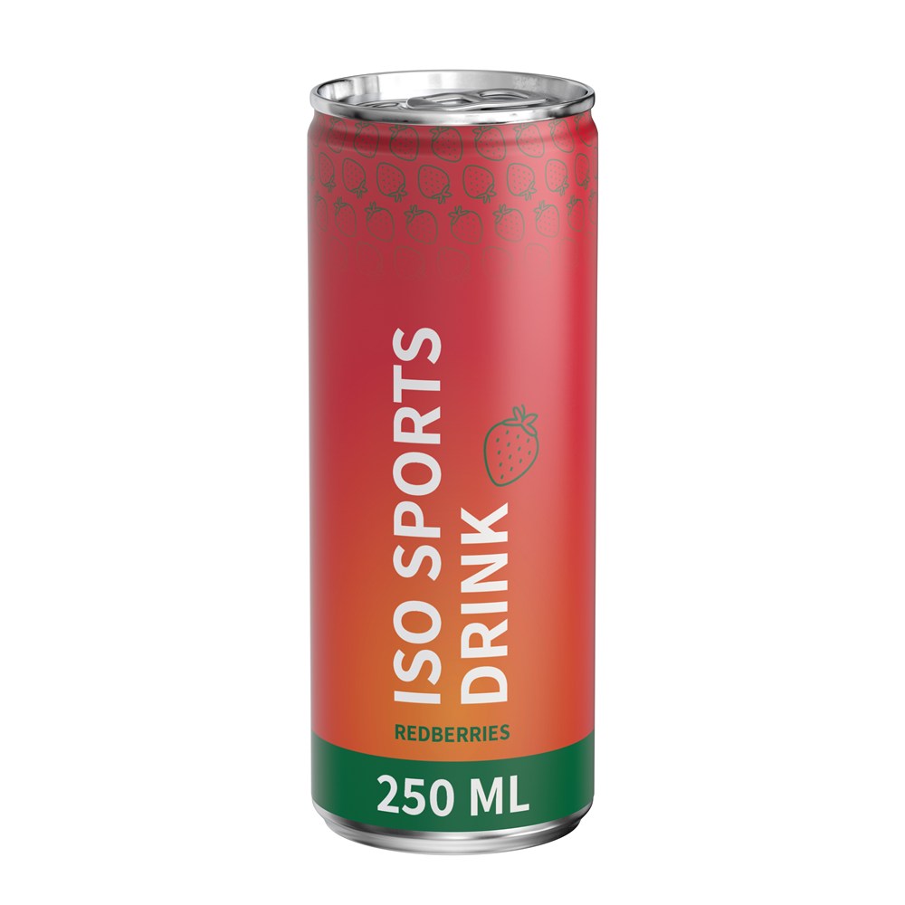 Bild Iso Sports Drink Red Berries, Body Label