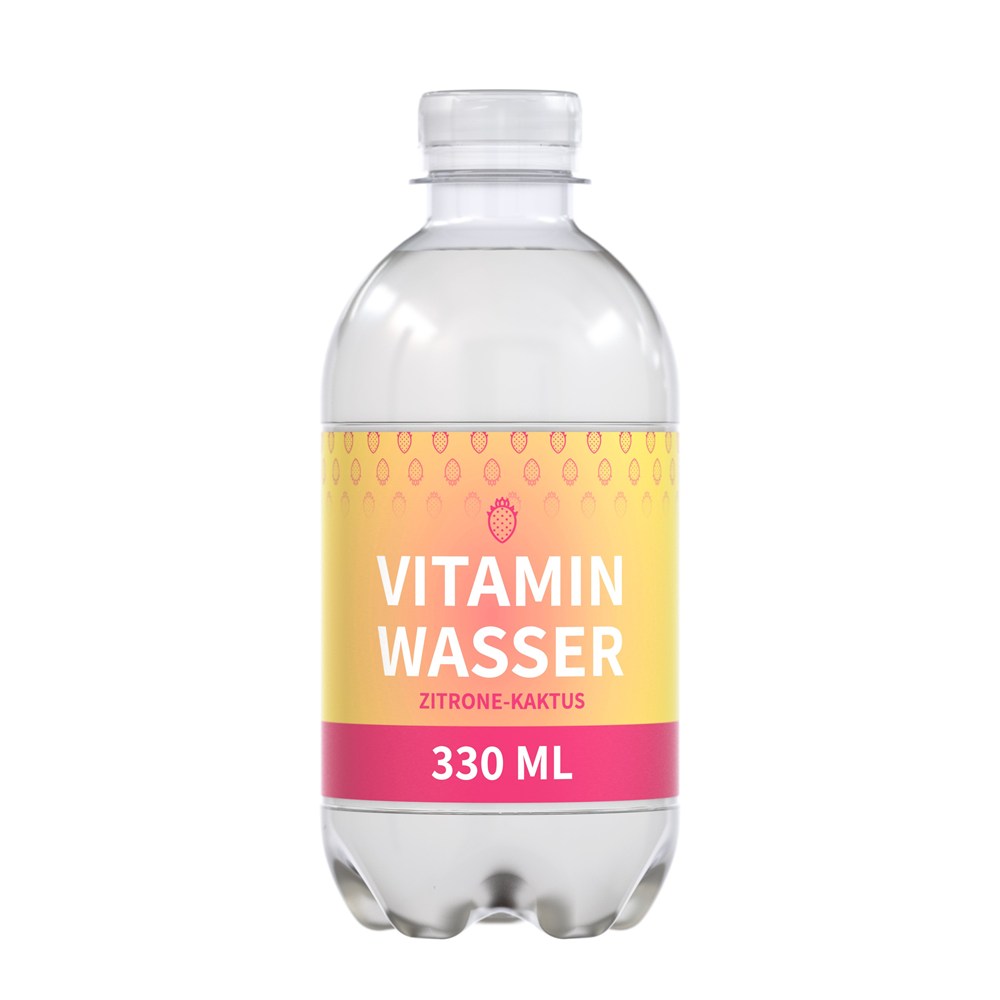 Bild Zitrone-Kaktus Vitaminwasser, 330 ml