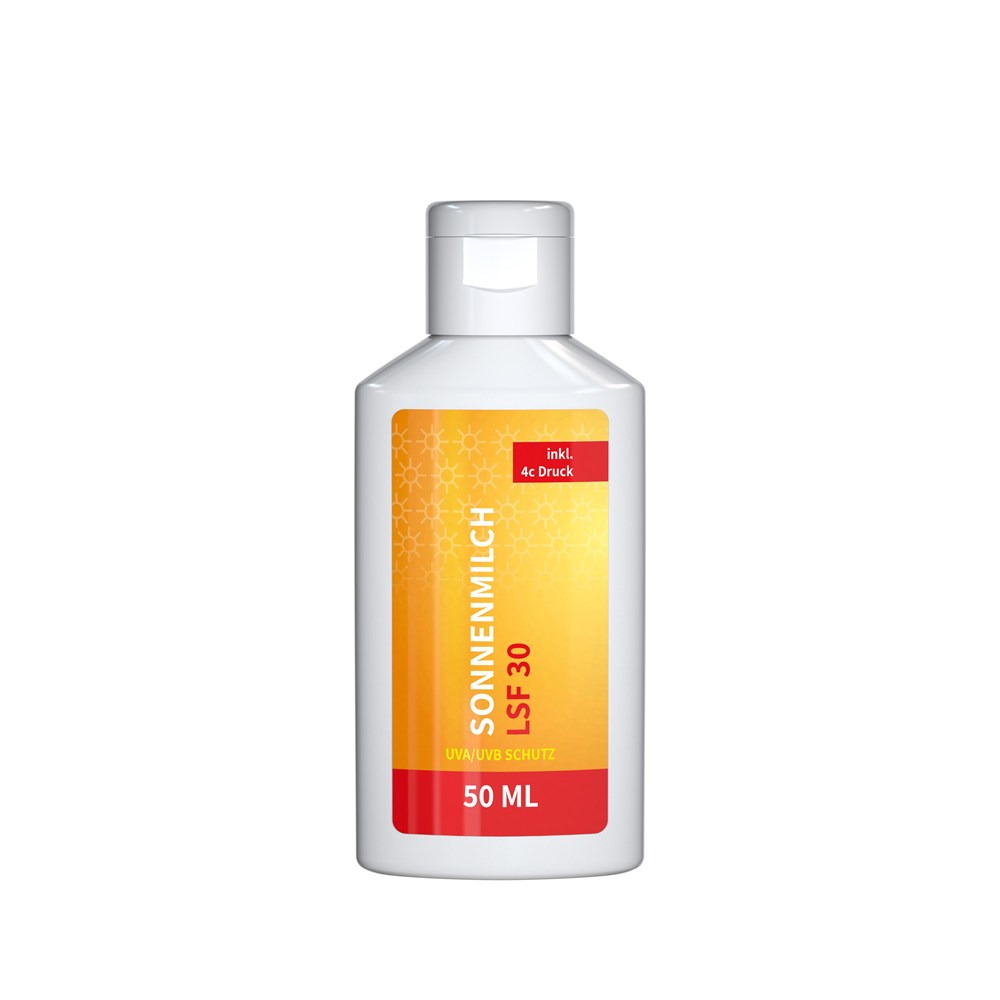 Bild Sonnenmilch LSF 30, 50 ml, Body Label (R-PET)