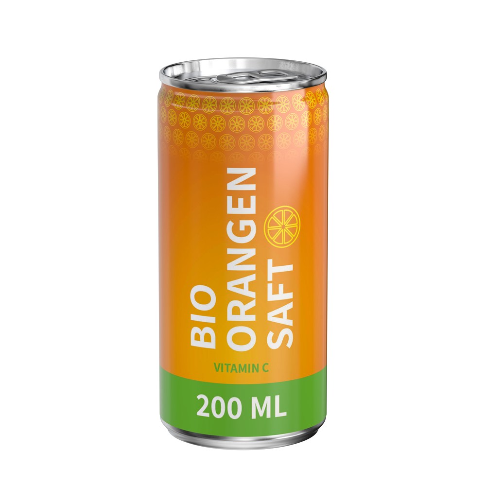 Bild Bio Orangensaft, Body Label