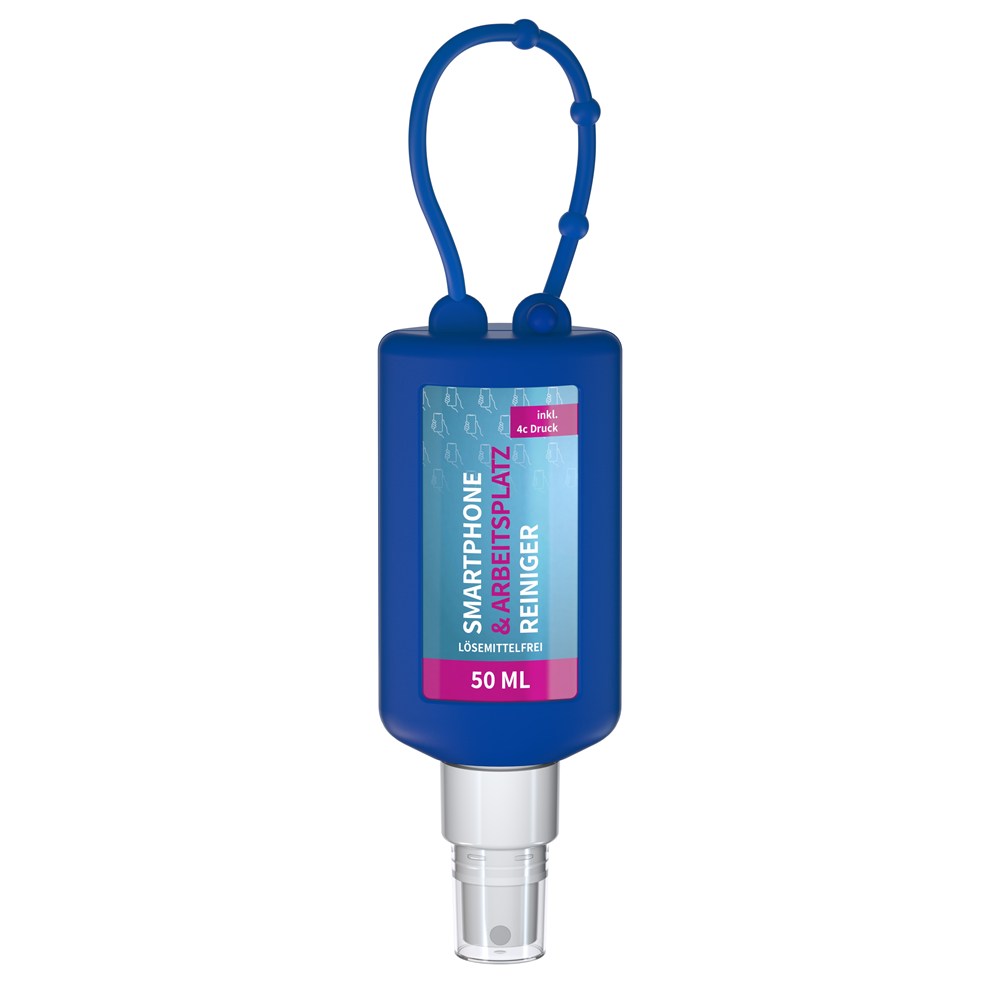 Bild Smartphone & Arbeitsplatz-Reiniger, 50 ml Bumper rot, Body Label (R-PET)