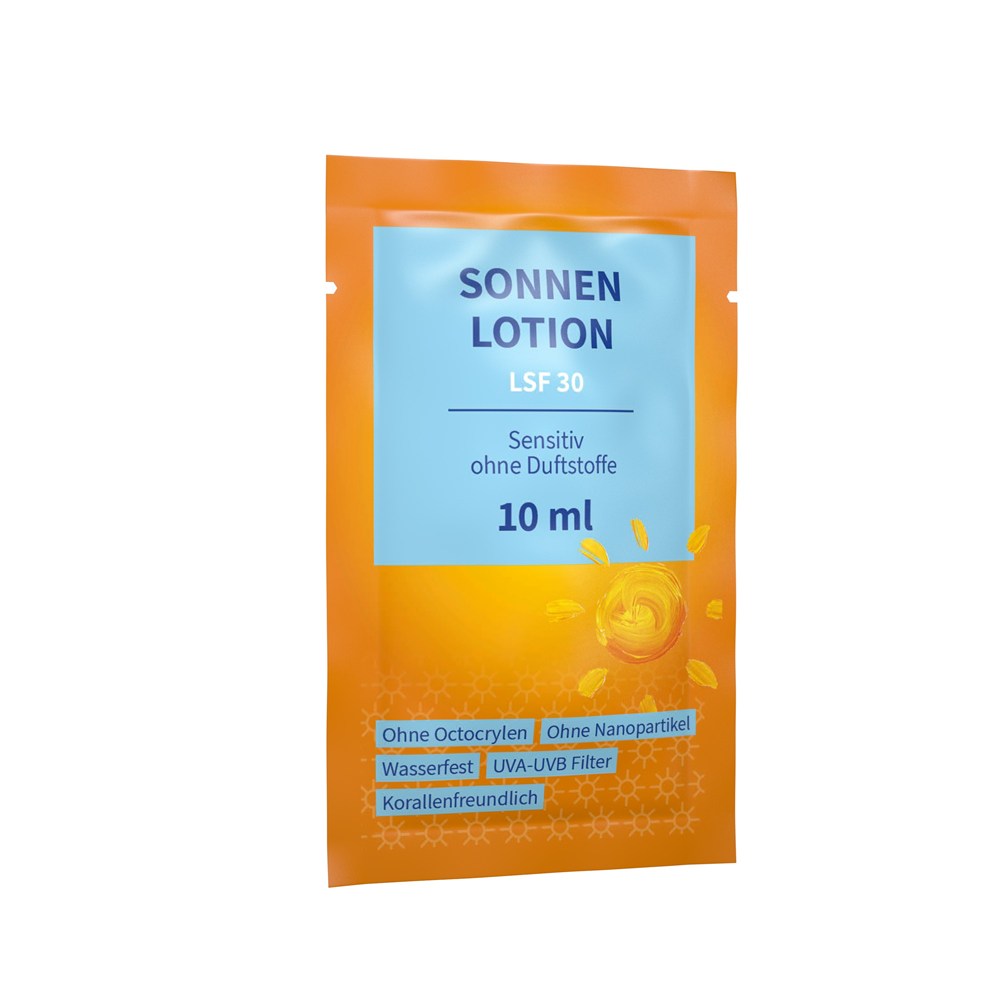 Bild 10 ml Sonnenmilch LSF 30 sensitiv (Sachet)
