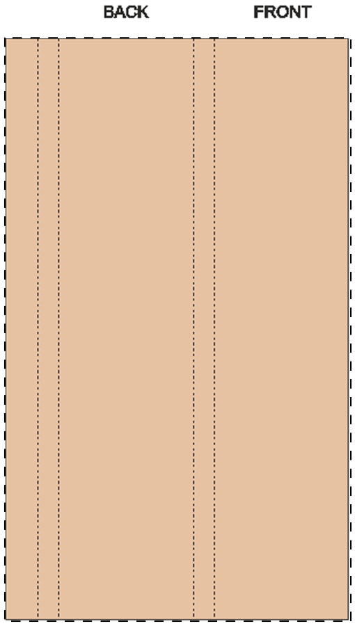 Aangepaste kraft papieren wikkel