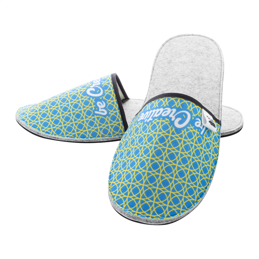 Bild CreaFelt Slip - Individuelle RPET Hausschuhe