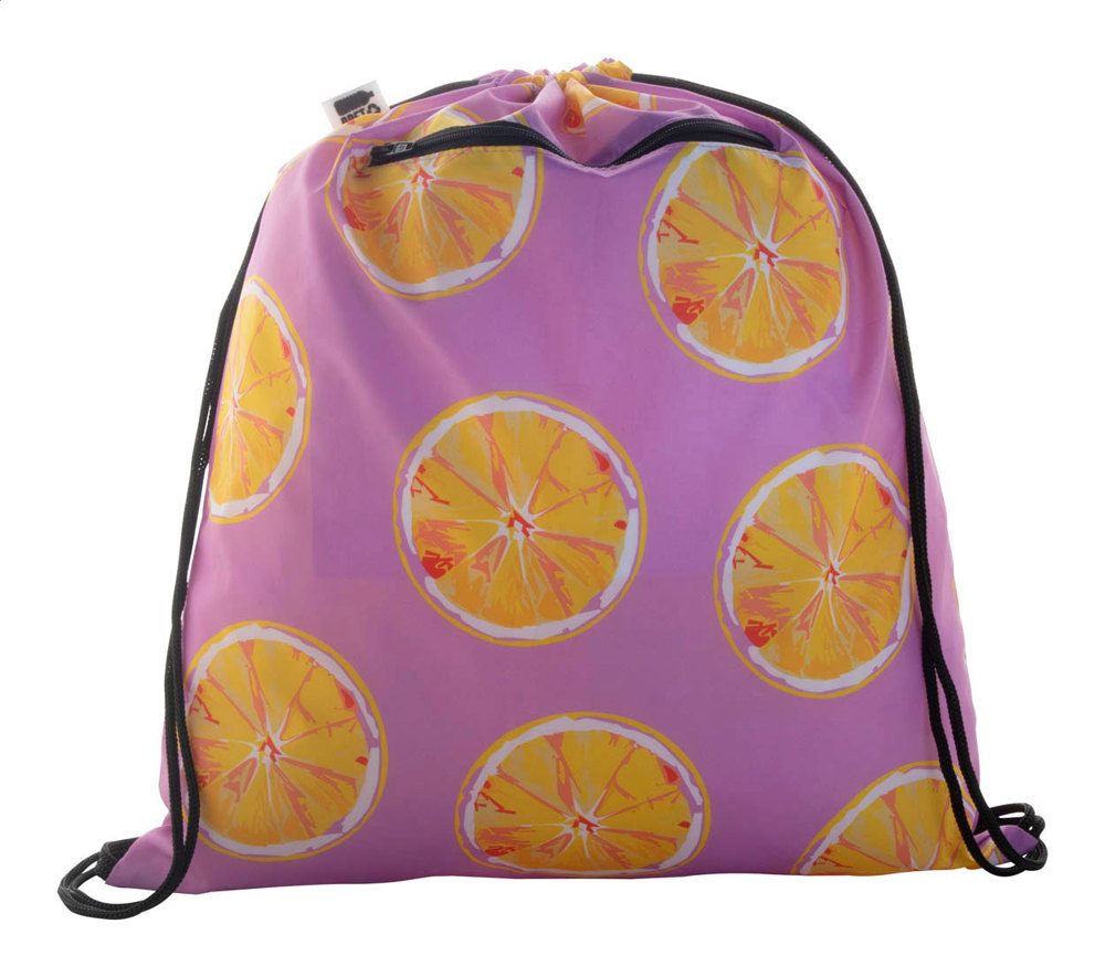 Bild CreaDraw Zip RPET - Individueller Turnbeutel