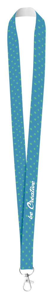 Bild Subyard Zero - Polyester Lanyard mit Metall-Karabiner und einseitiger Sublimationsdruck. 