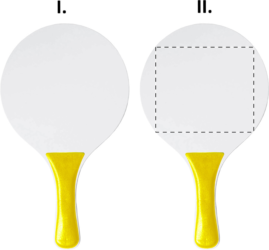 Racket 1 - achterkant