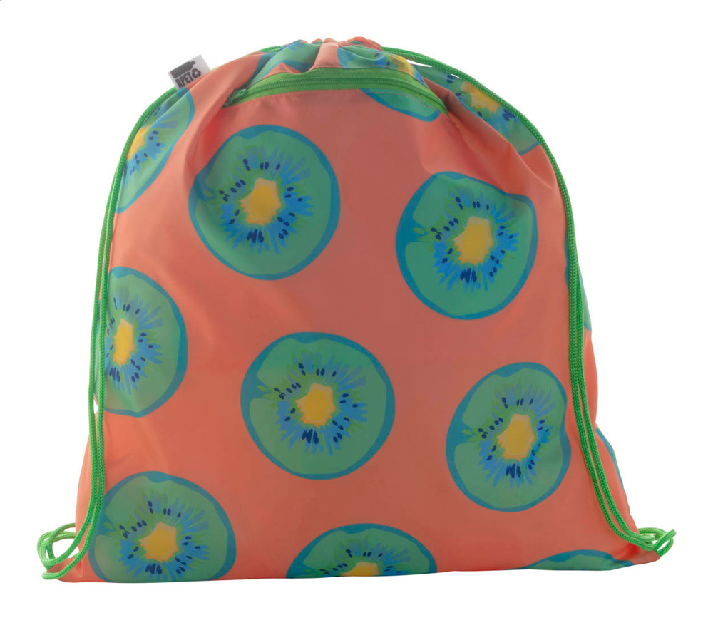 Bild CreaDraw Zip RPET - Individueller Turnbeutel