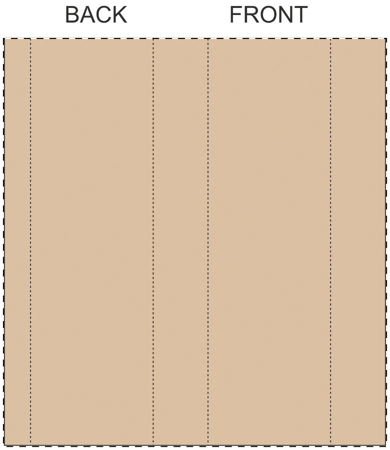Aangepaste kraft papieren wikkel