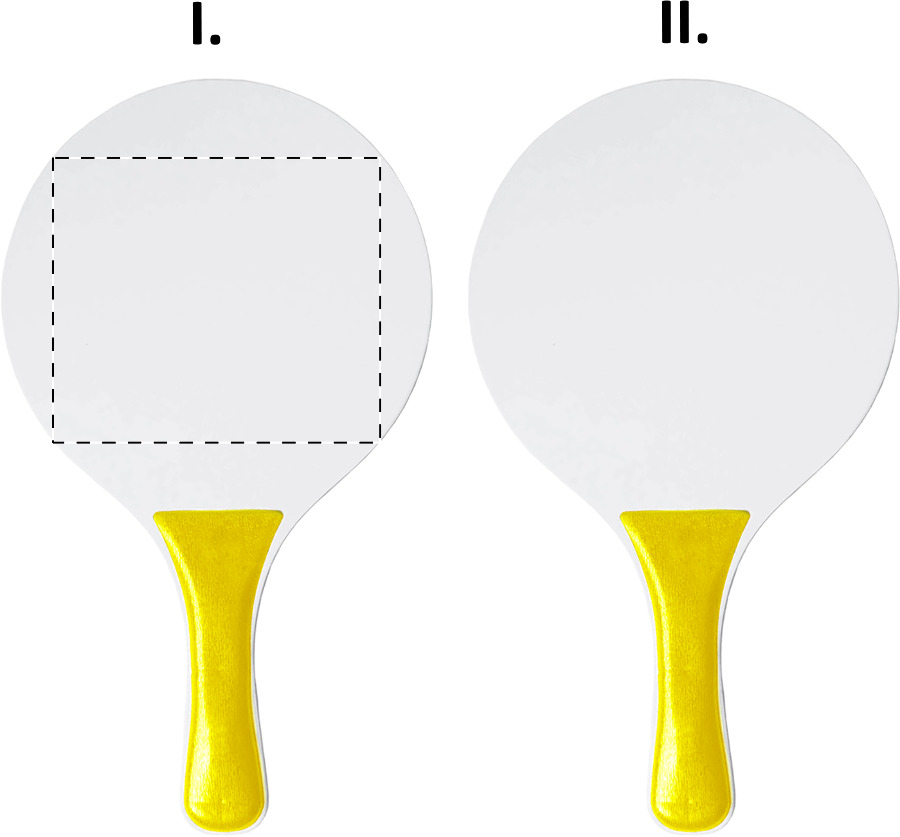 Racket 1 - achterkant