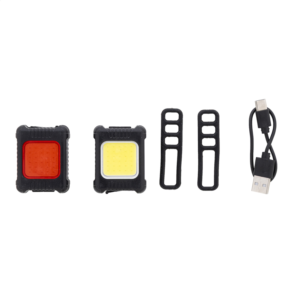 Bild Cobik - wiederaufladbares Fahrradlichtset
