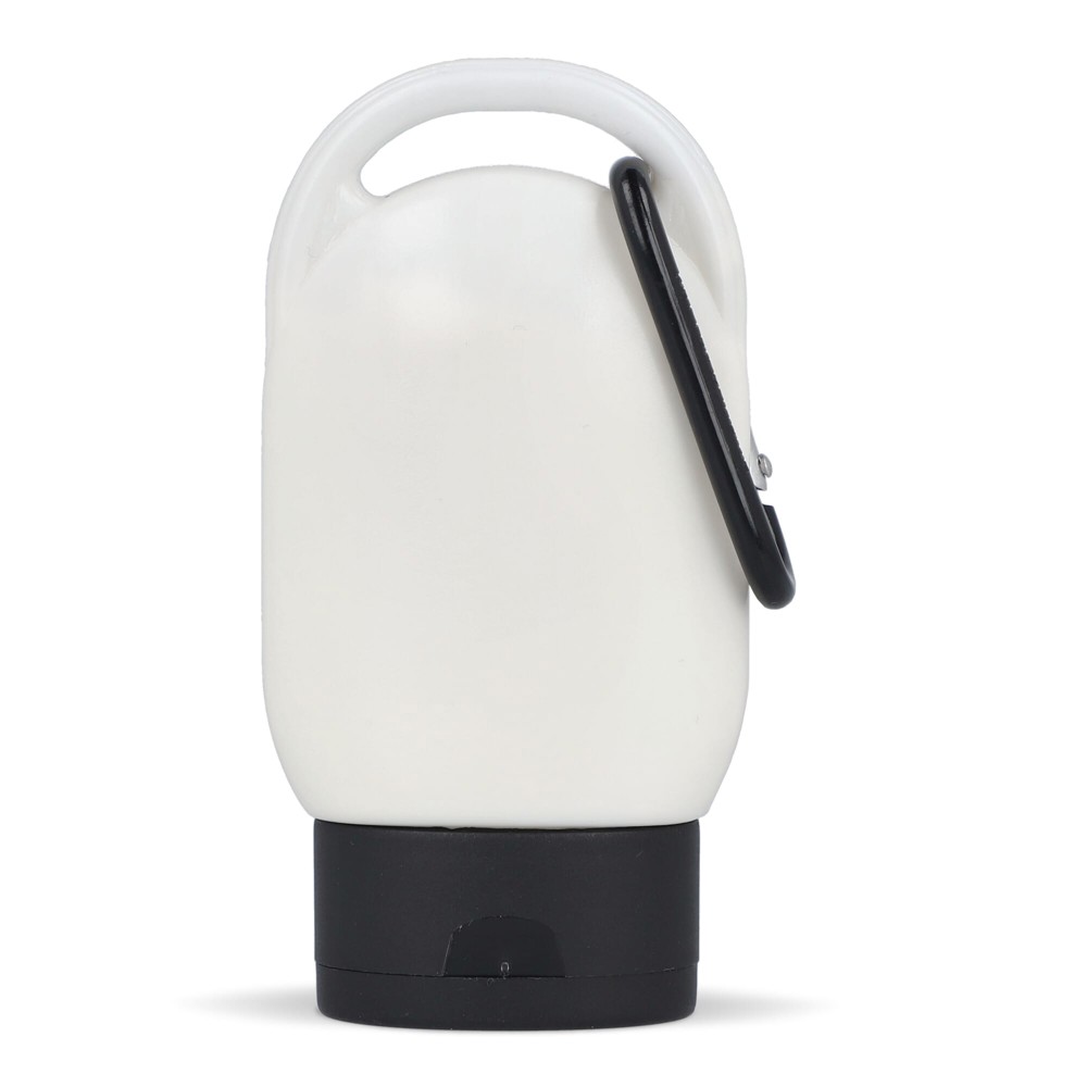 Bild Sonnenschutzlotion mit Karabiner SPF30 aus recyceltem Material 30ml