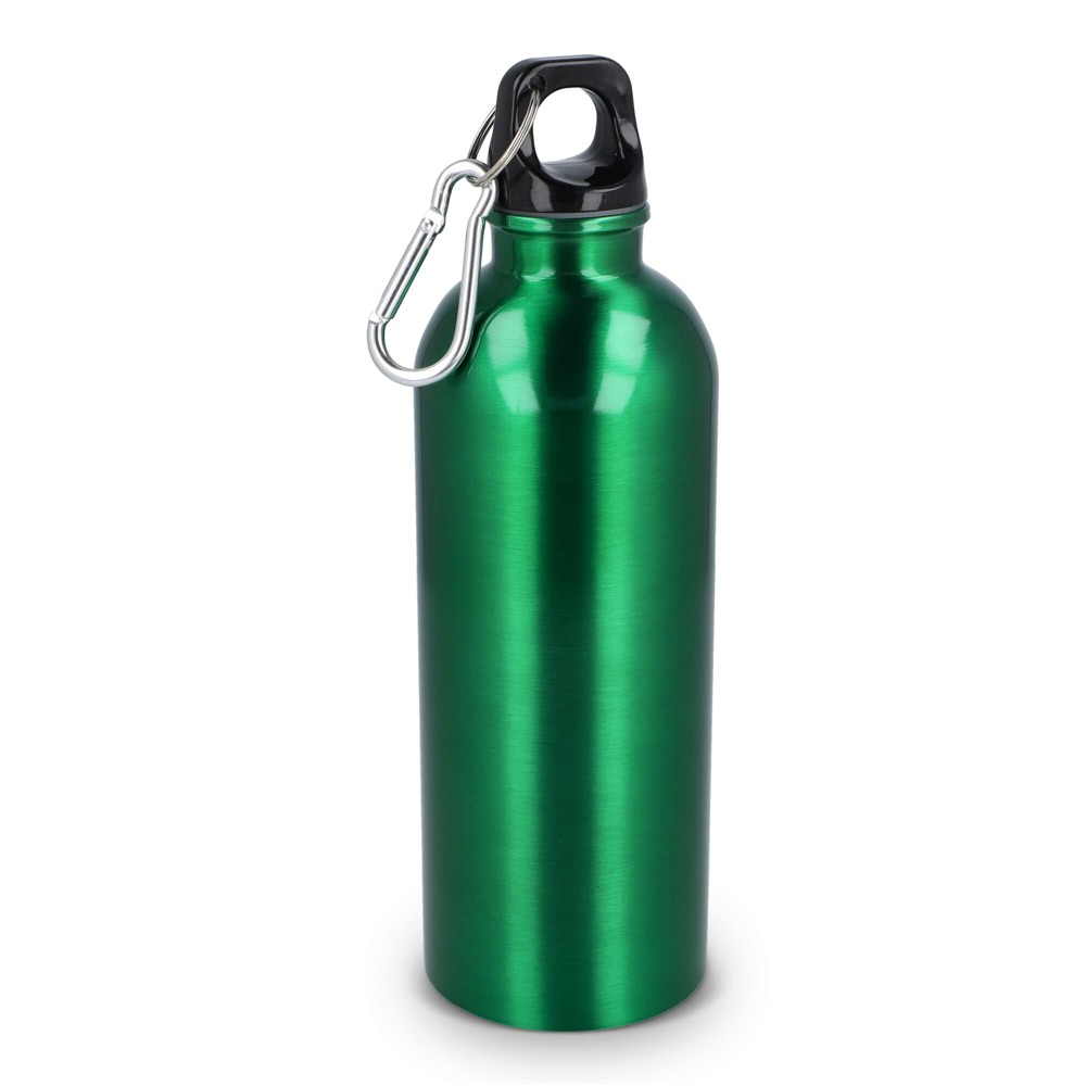 Bild R-Edelstahl einwandige Flasche mit Karabiner 500 ml