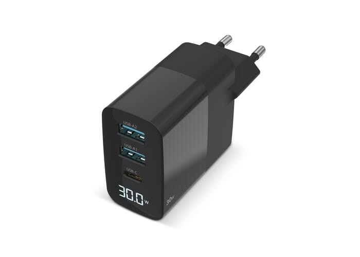 Bild Sitecom CH-1001 30W GaN Power Delivery Wall Charger with LED display